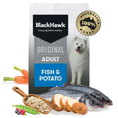 Black Hawk Fish and Potato Adult Dog Food
