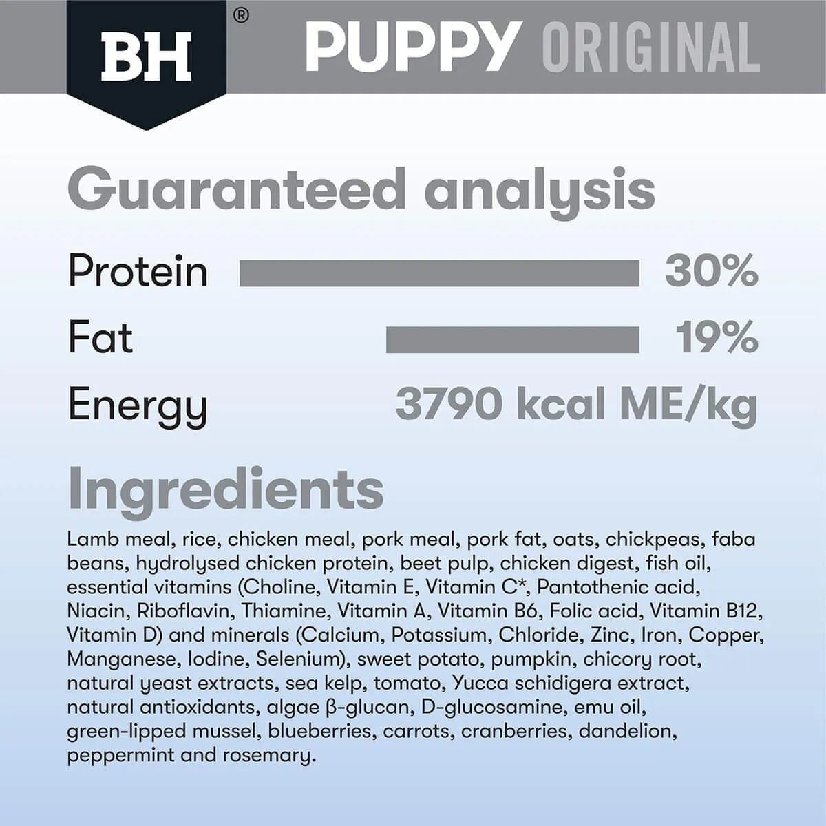 Black Hawk Puppy - Medium Breed Lamb & Rice