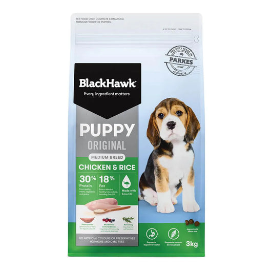 Black Hawk Medium Breed Chicken & Rice