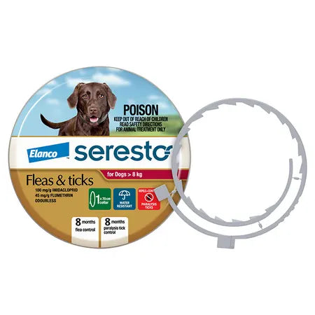 Seresto Tick & Flea Collar Large Dog >8kg