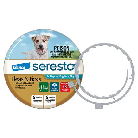 Seresto Tick & Flea Collar Small Dog <8kg