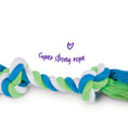 Load image into Gallery viewer, Twisted Rope Knot Bone Dog Toy
