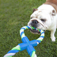 Load image into Gallery viewer, Twisted Rope Figure 8 Tug Dog Toy
