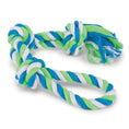 Load image into Gallery viewer, Twisted Rope 3 Knot Tug Dog Toy
