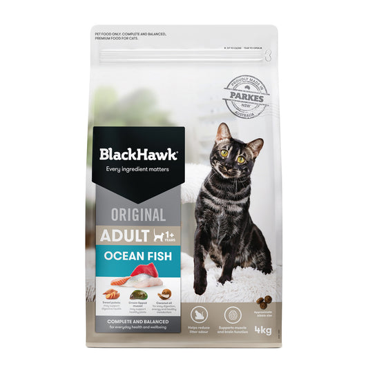 Black Hawk Ocean Fish Dry Cat Food