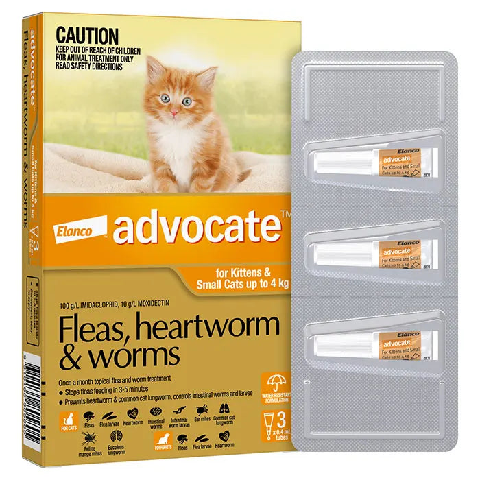 Advocate Cat for Small Cat - 0-4kg