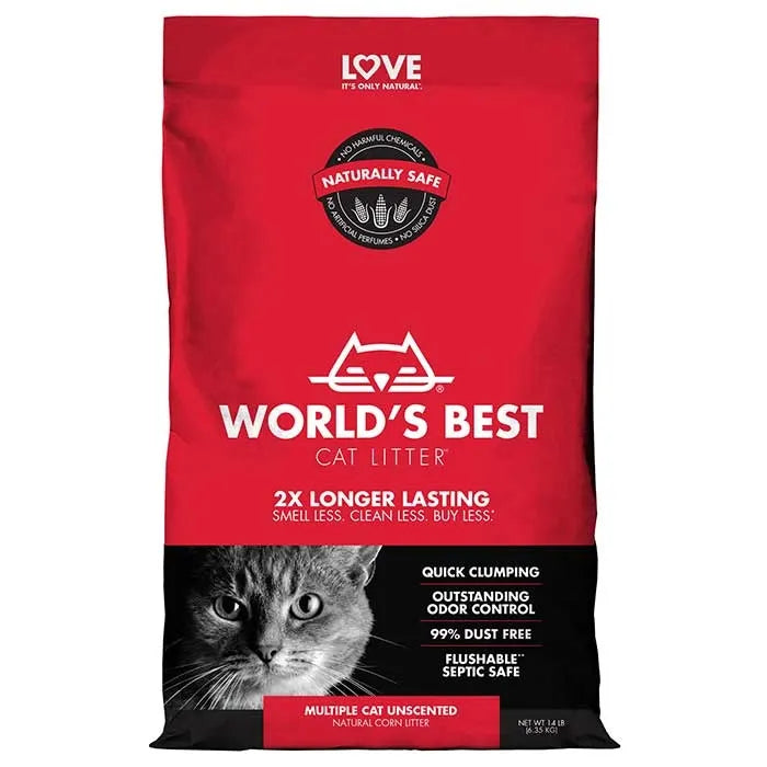 World's Best Cat Litter Multi Clumping Cat Litter