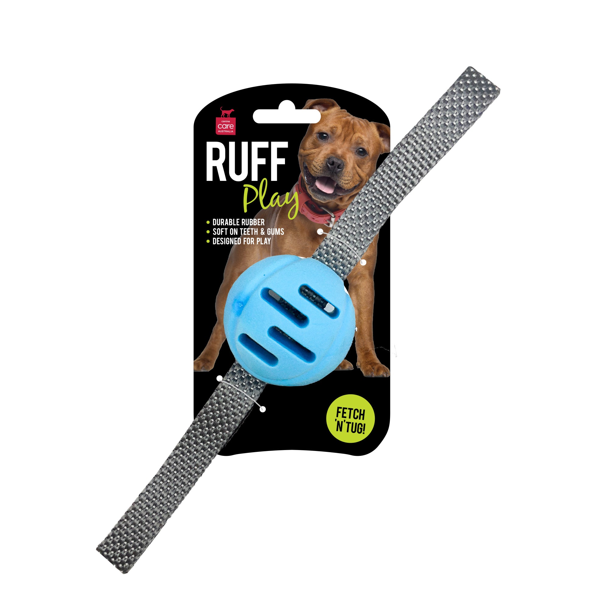 RUFF PLAY - Fetch and Tug Ball