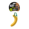 Load image into Gallery viewer, RUFF PLAY - Dog Toy Rubber Dental Banana
