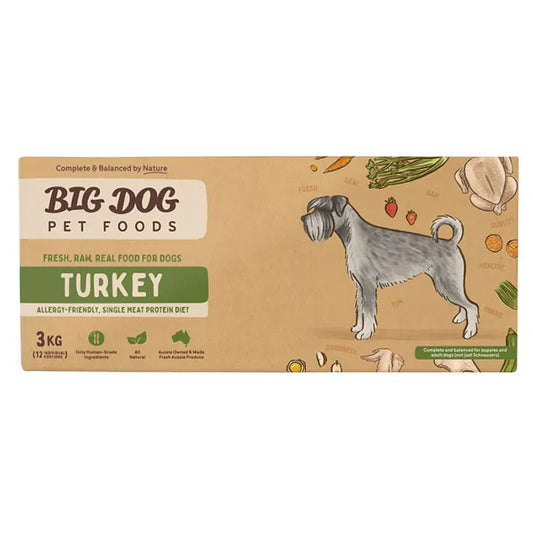 Big Dog - Turkey Raw Dog Food