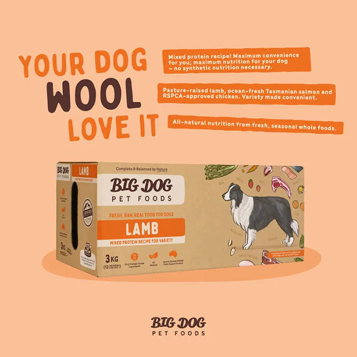 Big Dog - Lamb Raw Dog Food