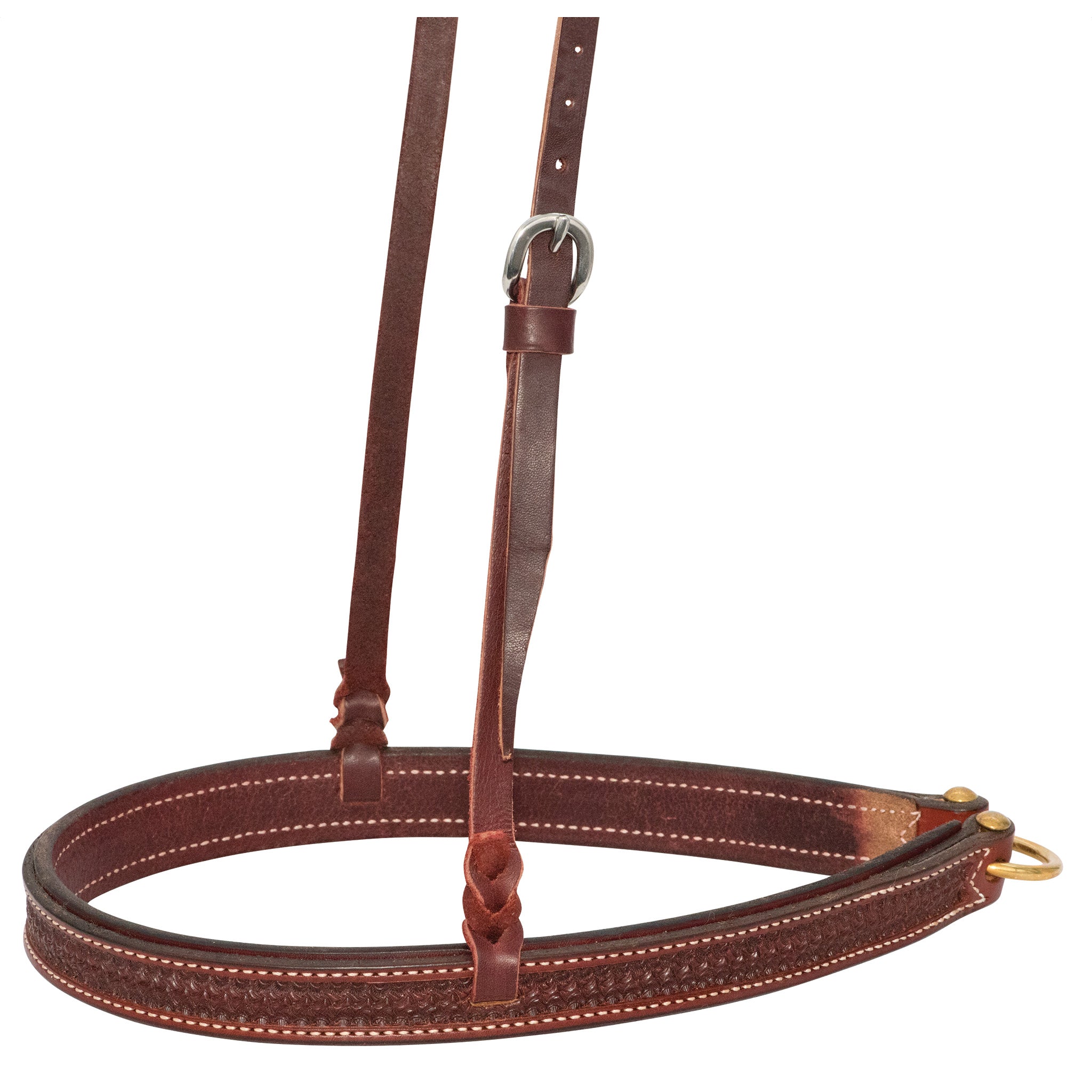 Rosewood Spider Stamp Noseband