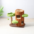 Load image into Gallery viewer, Cattitude Cat Scratch Playground - Tree Top Tranquility
