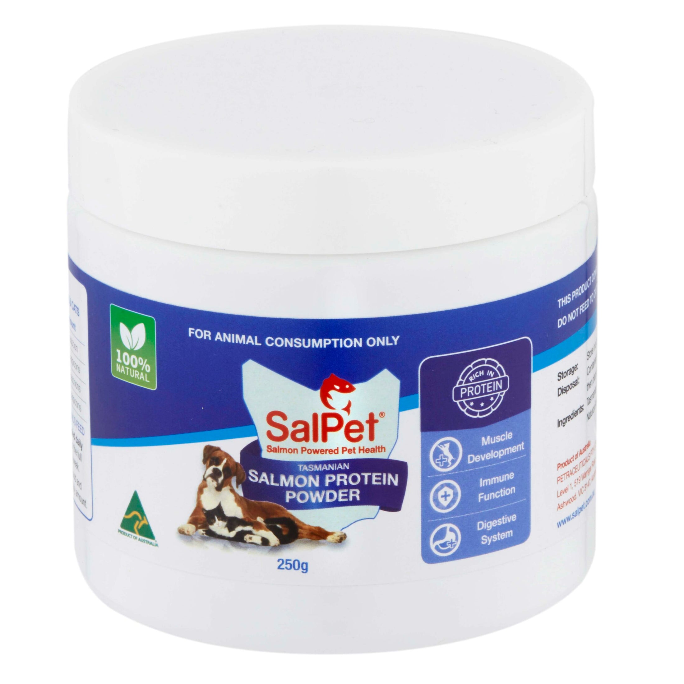 SALPET Tasmanian Salmon Protein Powder 250g