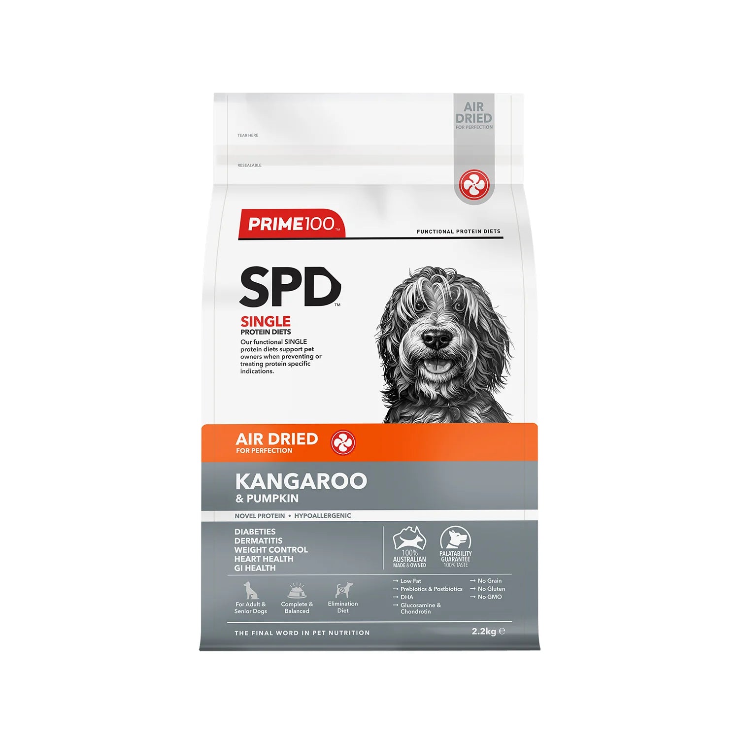 SPD™ Air Dried Kangaroo & Pumpkin