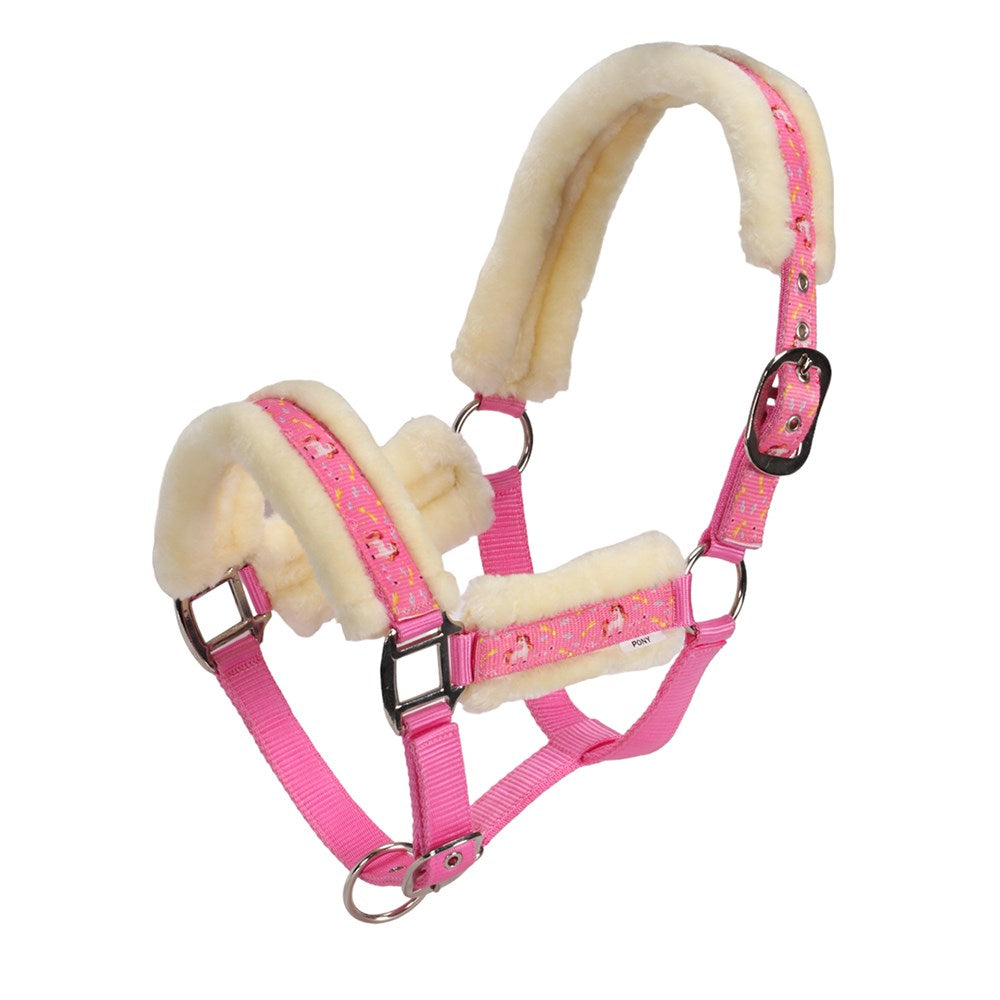 Bambino Nylon Unicorn Halter - Pink Unicorn