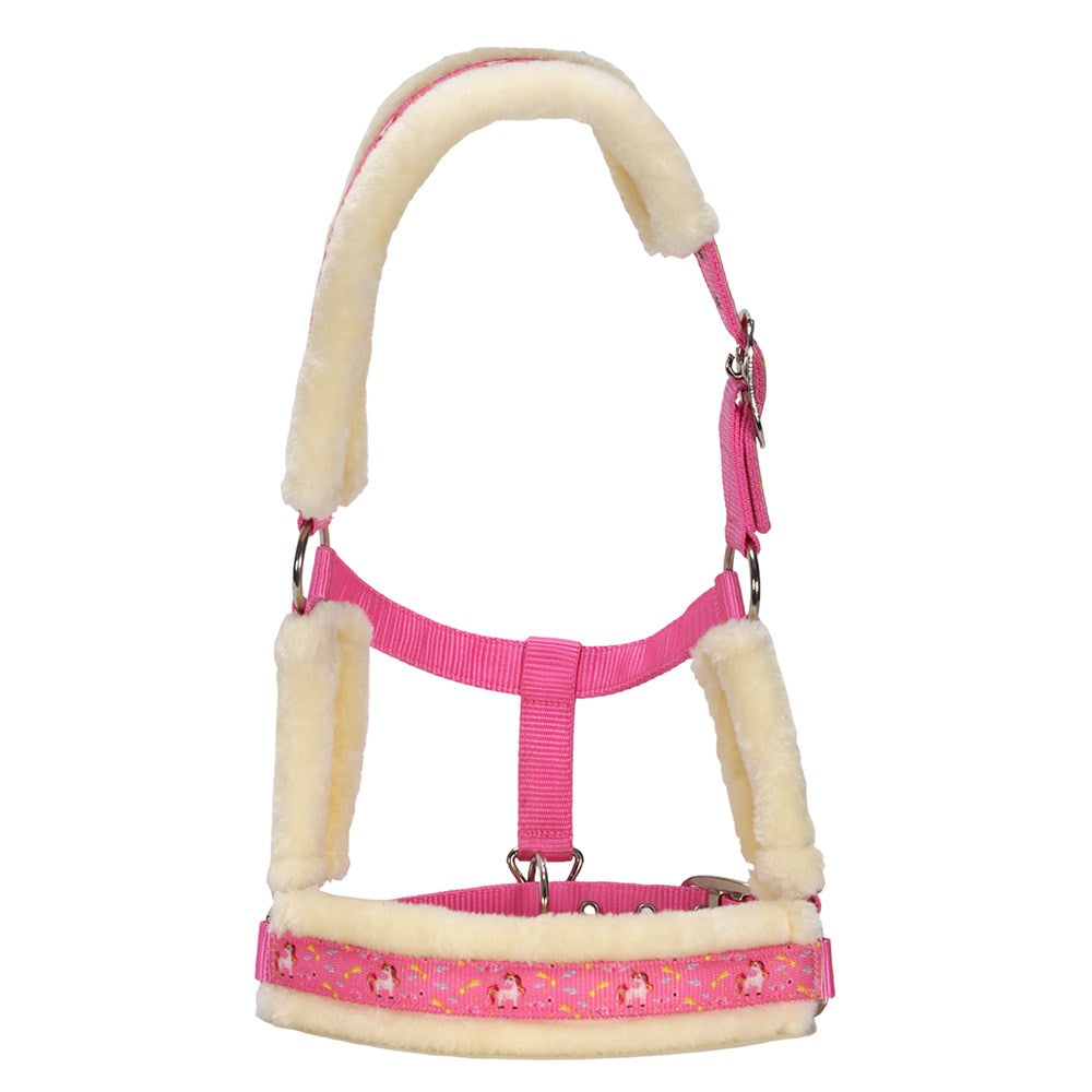 Bambino Nylon Unicorn Halter - Pink Unicorn