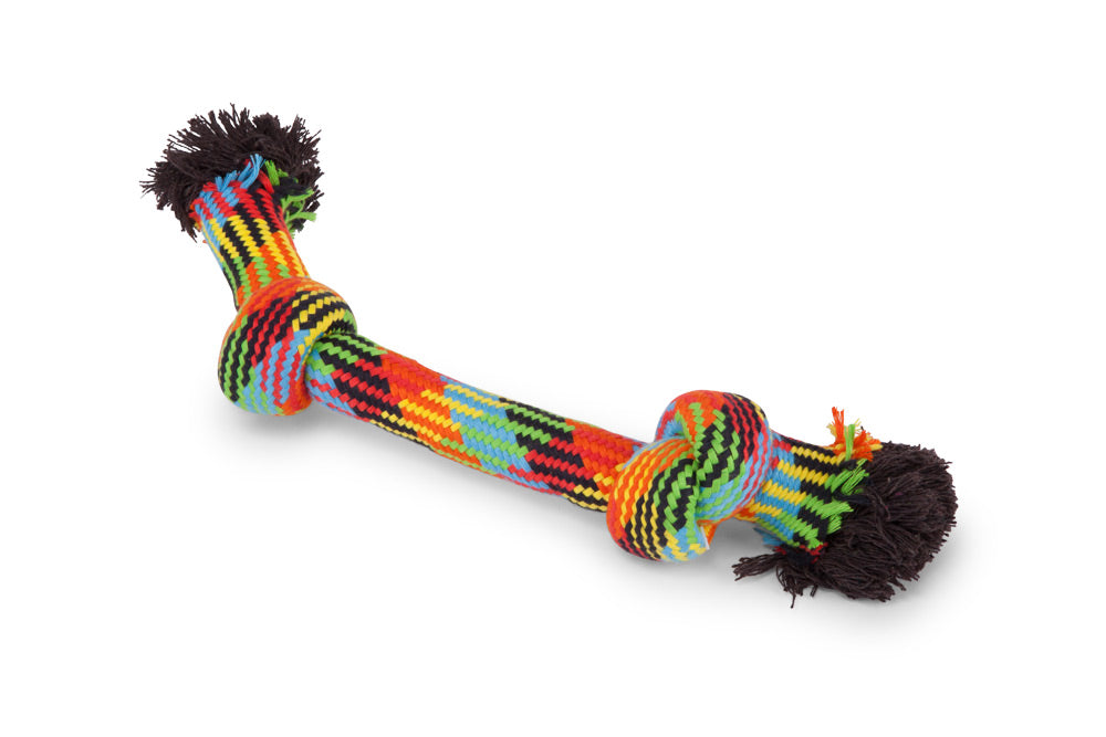 Braided rope dog toy