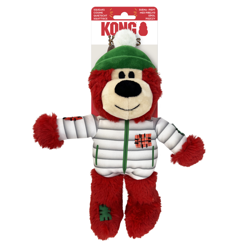 KONG - Holiday Wild Knots Bear (Assorted) (Medium/Large)