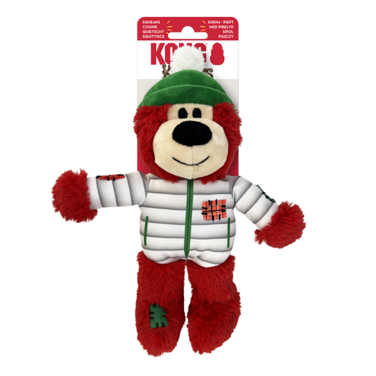 KONG - Holiday Wild Knots Bear (Assorted) (Small/Medium)