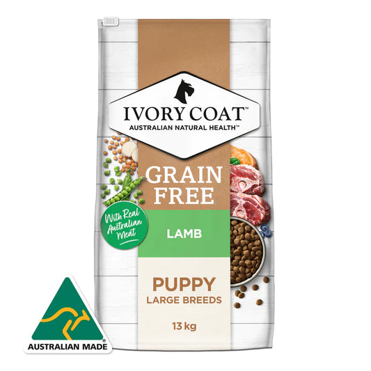 Ivory Coat - Grain Free Puppy Large Breed Lamb 13kg