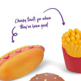 Load image into Gallery viewer, Fast Foodies Squeaky Dog Toy - Minis
