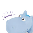 Load image into Gallery viewer, Hazy Hippo Squeaky Dog Toy
