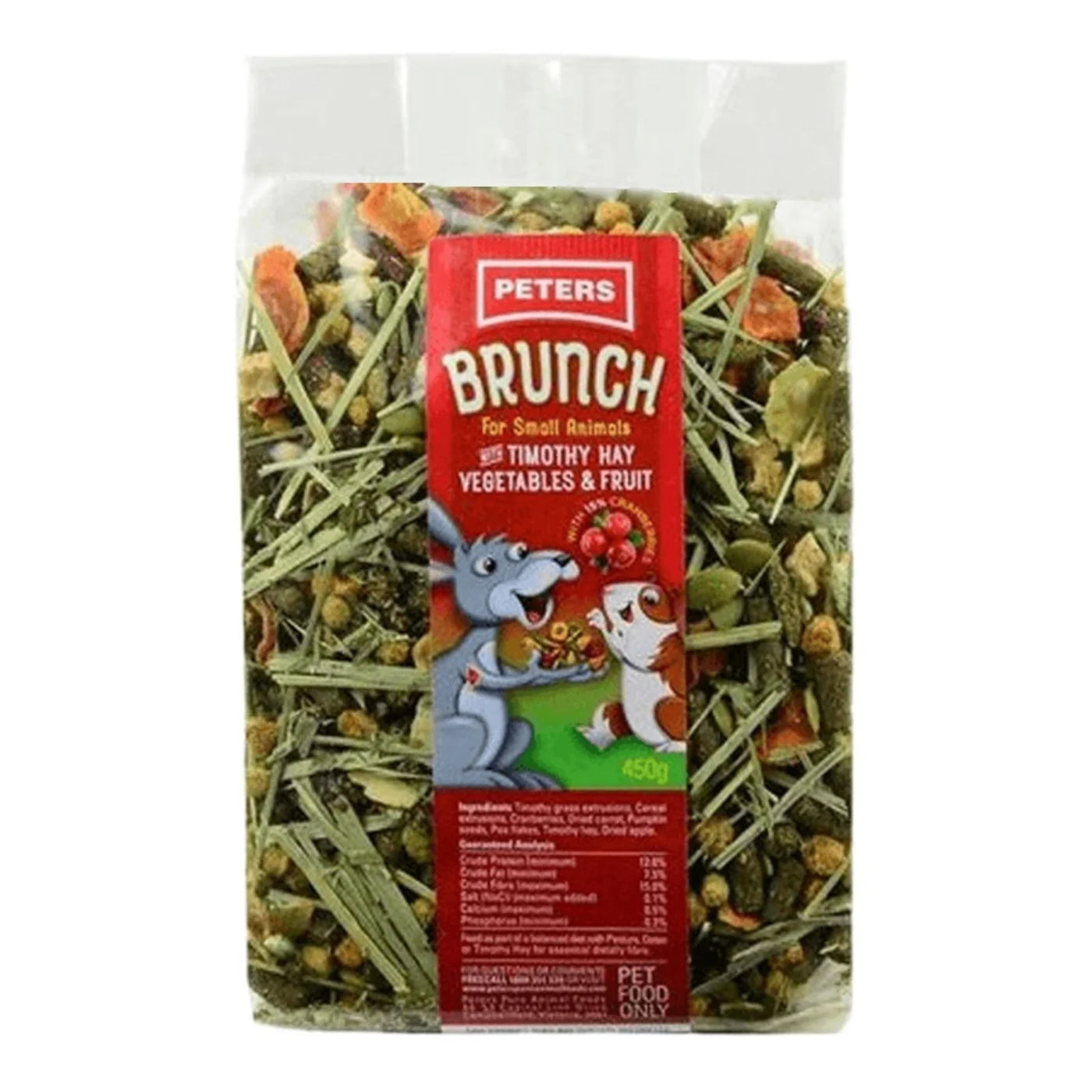 Peters Brunch Mix Small Animal Food 450g