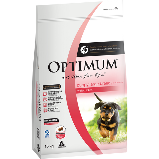 OPTIMUM Large Puppy with Chicken Dry Dog Food
