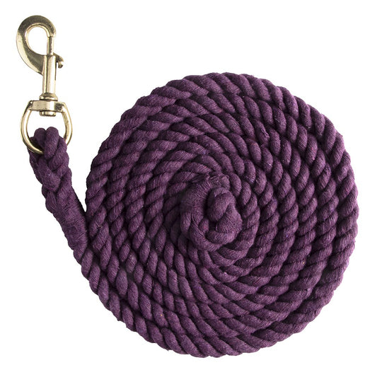 Heavy 3/4" Cotton Lead Rope - 10'