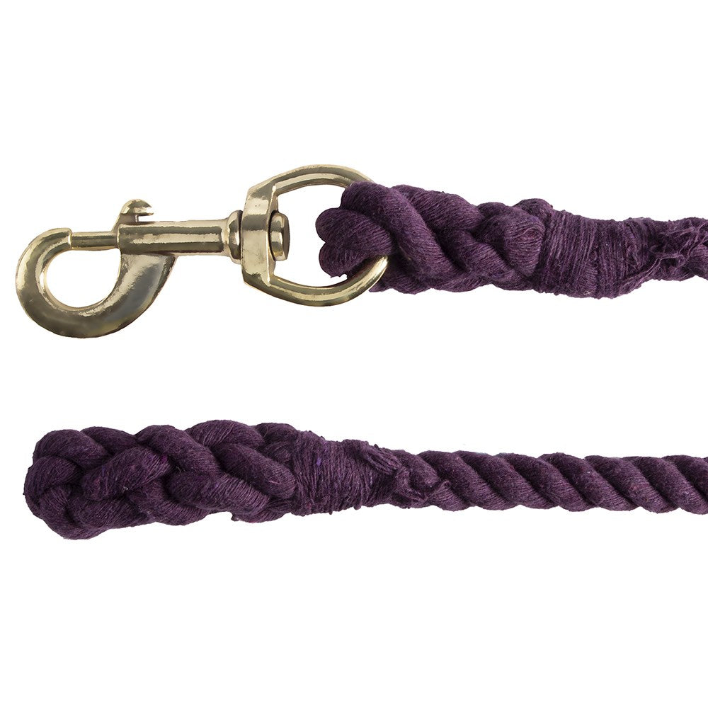 Heavy 3/4" Cotton Lead Rope - 10'