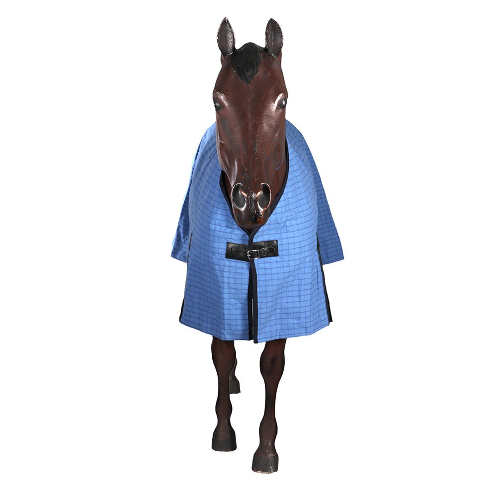 Horsemaster Ripstop Canvas Unlined Rug - Blue/Blue