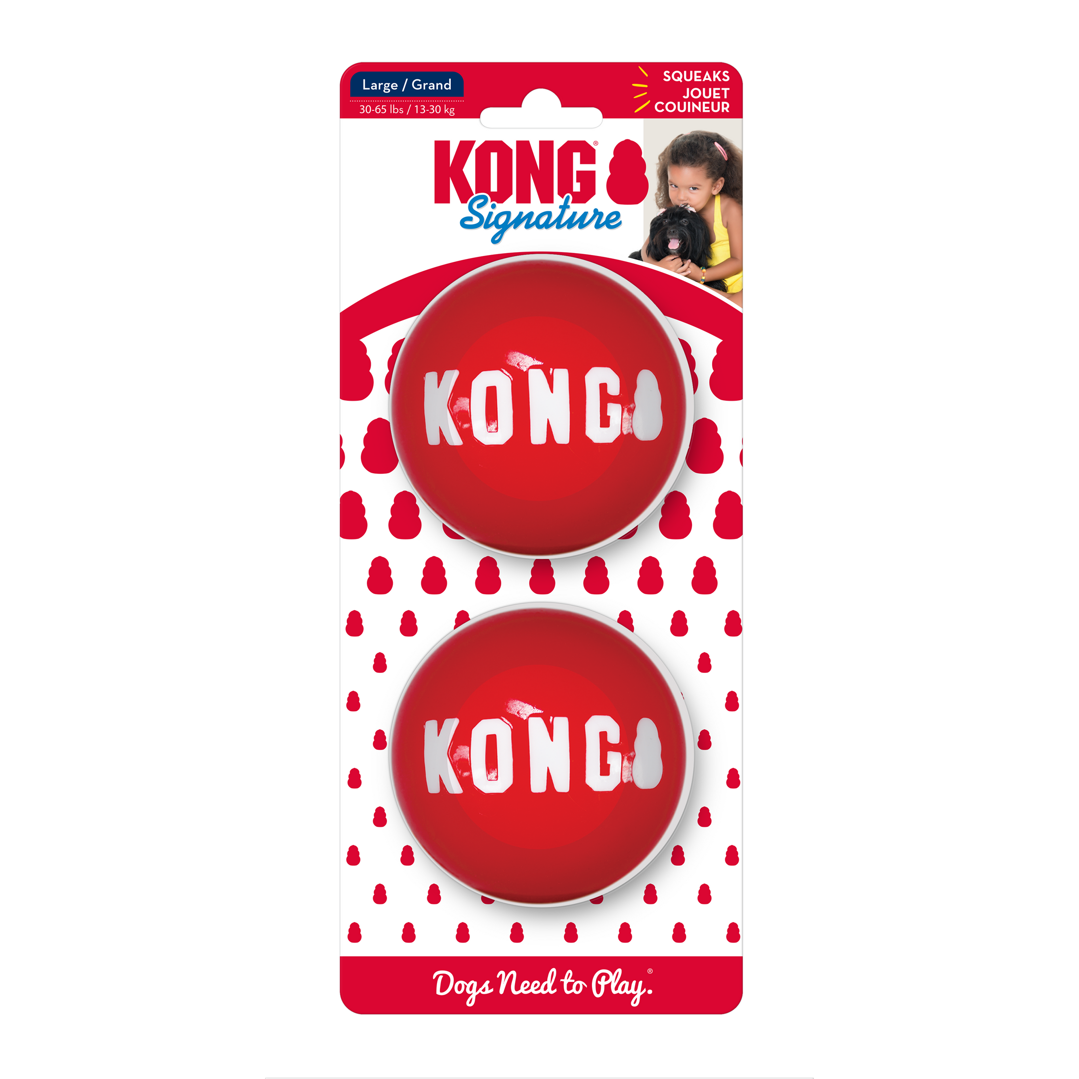 KONG - Signature Balls 2Pk