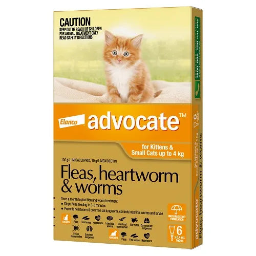 Advocate Cat for Small Cat - 0-4kg