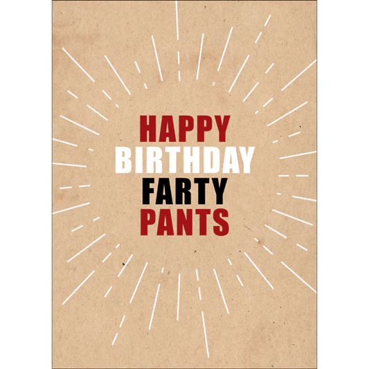 Defamations - Happy birthday farty pants