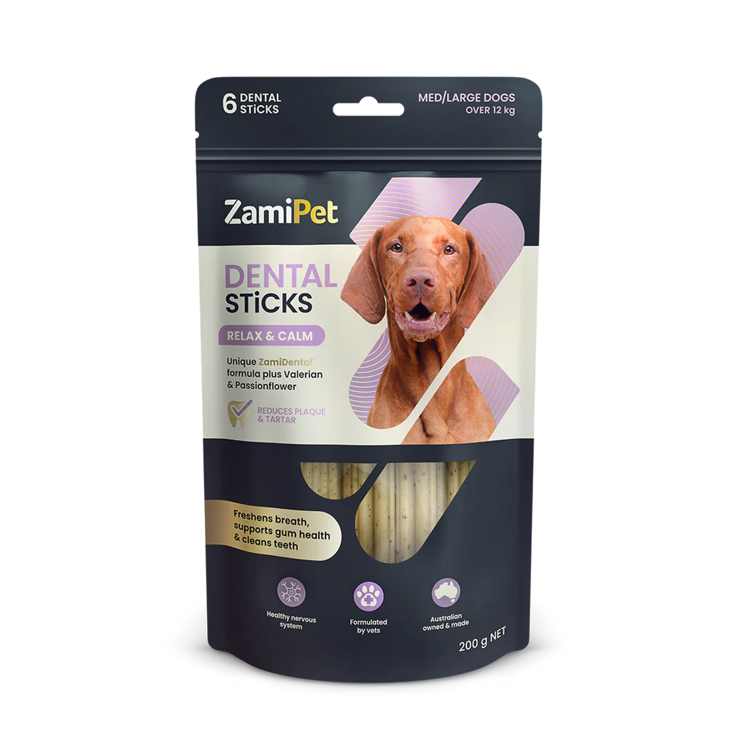 ZamiPet Dental Sticks Relax & Calm - Med/Large Dogs