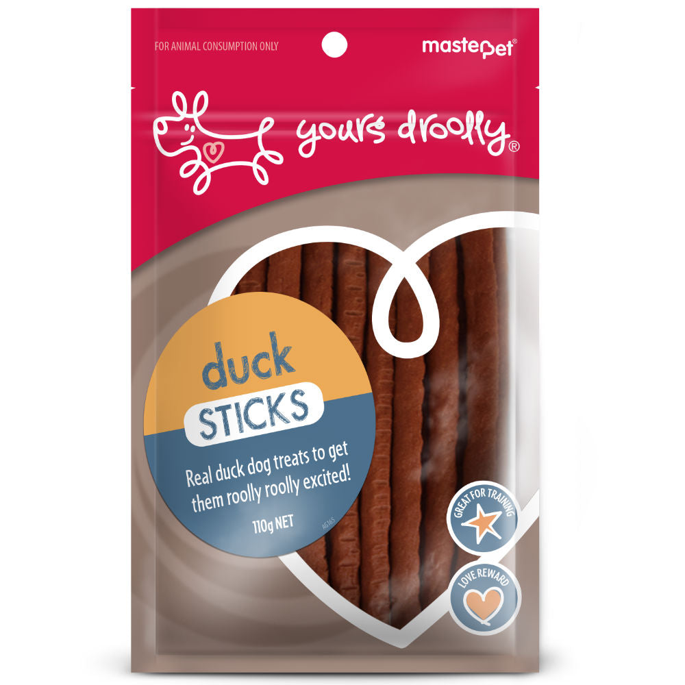 Yours Drooly - Duck Sticks 500g