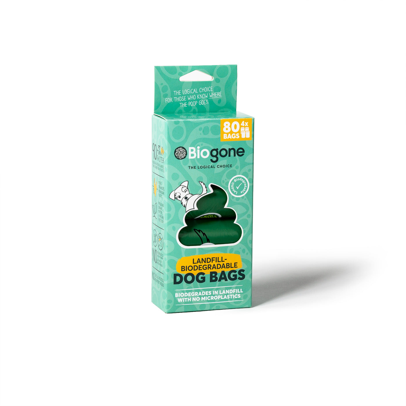 Biogone - Dog Waste Mini Rolls, 4 Pack