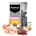 Load image into Gallery viewer, Black Hawk Kitten - Chicken in Gravy 85g 12 Pack
