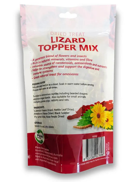 Pisces Lizard Topper Mix 45G