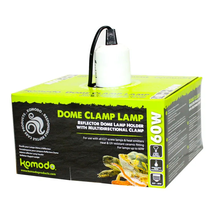 Komodo Dome Clamp Lamp Fixture 14cm