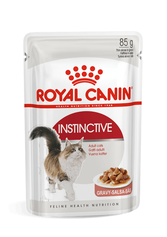 Royal Canin Instinctive Gravy 12x85g Wet Cat Food