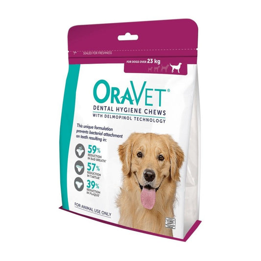 Oravet Large Dog Dental Chews 14 Pack