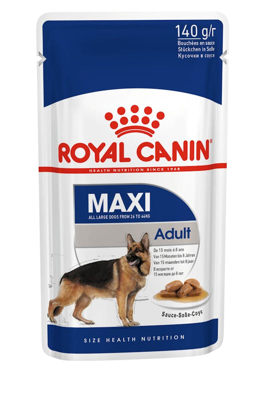 Royal Canin Maxi Adult Chunks in Gravy