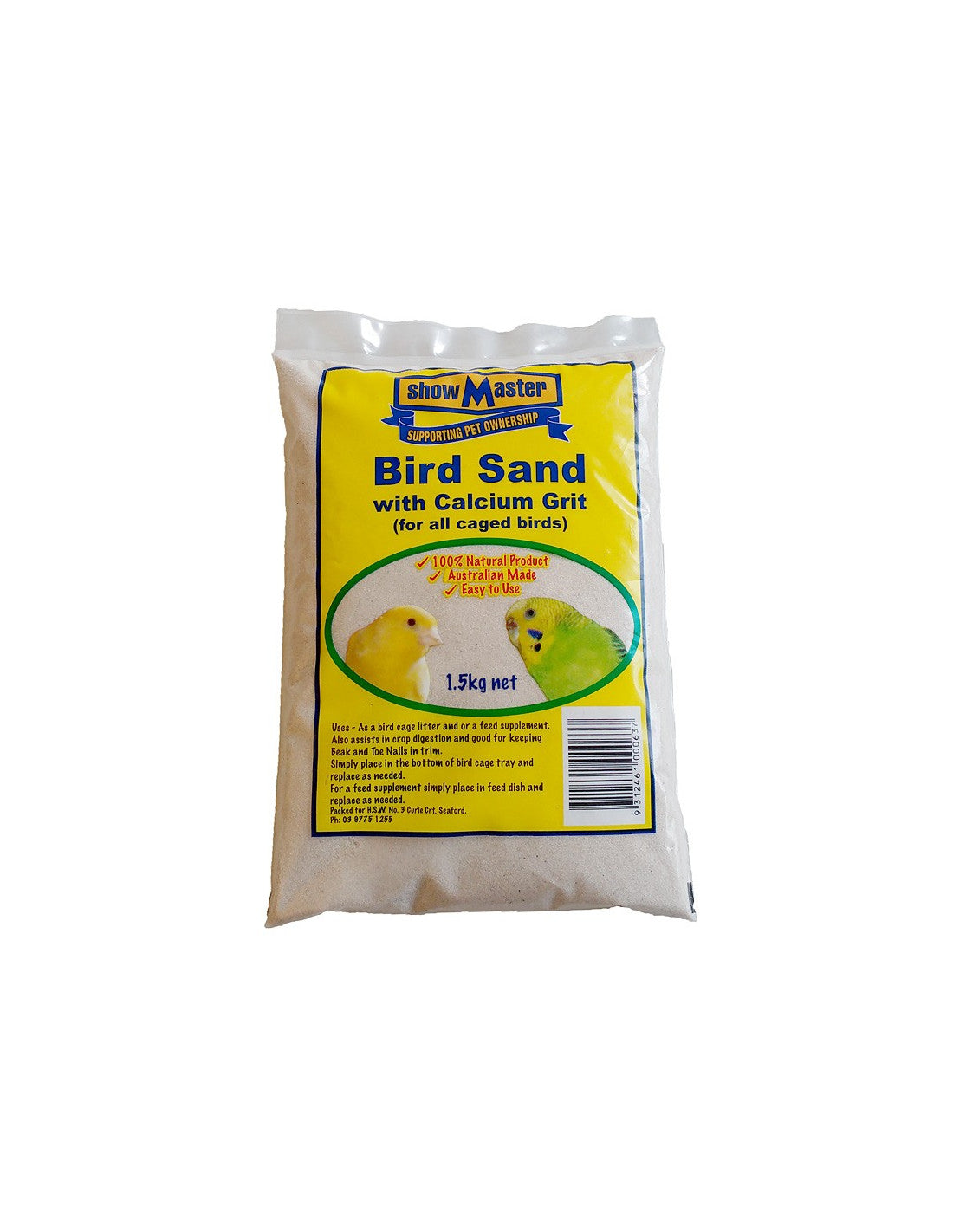 Showmaster Bird Sand 1.5kg