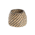 Load image into Gallery viewer, Palau Seagrass Woven Planter Belly Black
