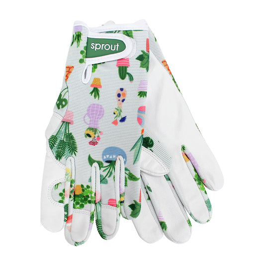 Sprout Goatskin Gloves - Design