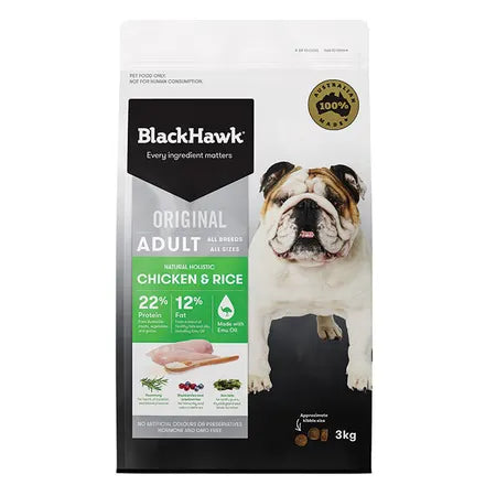 Black Hawk Chicken And Rice Adult Dog Food