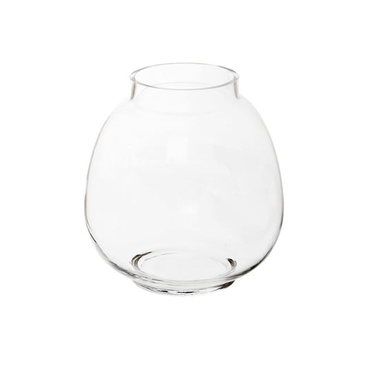 Round Glass Terrarium Bowl Clear